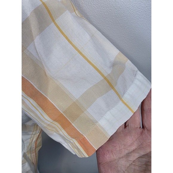 Hollister Mens XL Plaid Short Sleeve Button Up Shirt Exotic Tailoring  /A126 - Picture 4 of 7